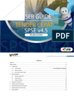 User Guide SPSE v4.5 Pelaku Usaha - Tender Cepat Non Kontruksi (November 2022)
