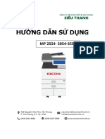 HD Su Dung Chi Tiet May Photocopy MP 3054 - MP3554