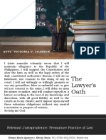 LMT Legal Ethics - Prof. Victoria Loanzon