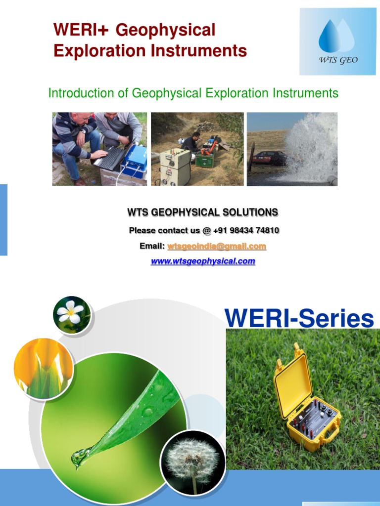 WERI Plus: Advanced Resistivity Solutions | PDF | Analog To Digital ...