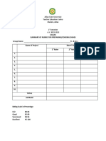 Sumarry Rubric