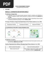 Mansci Finals