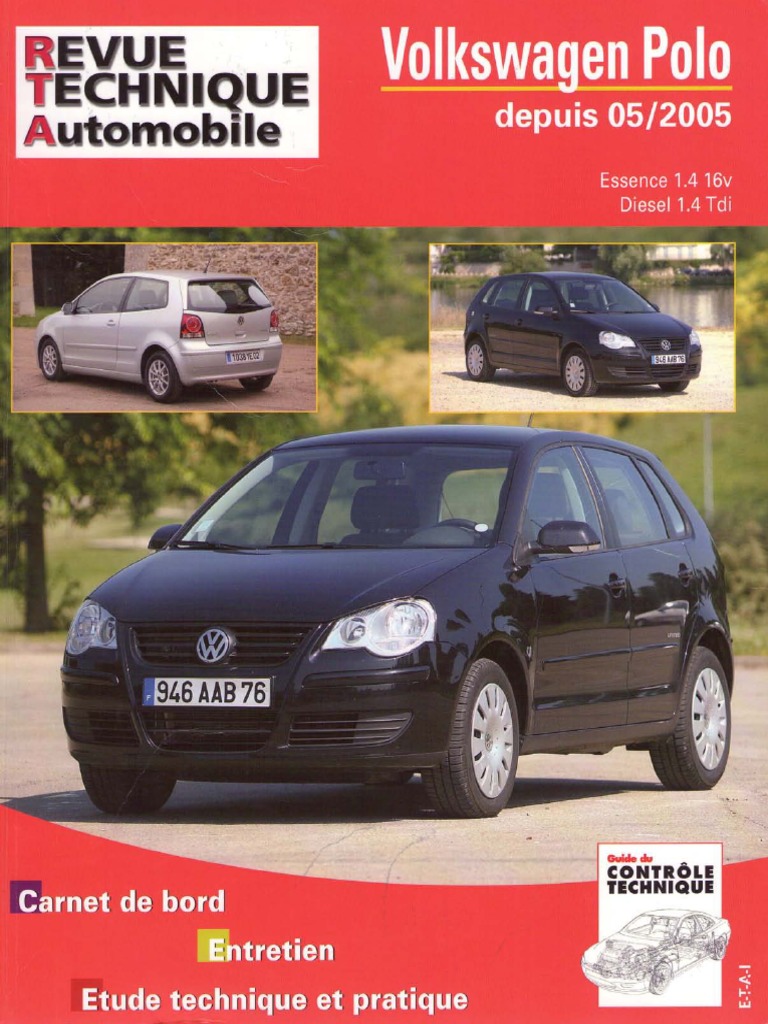 RTA Volkswagen Polo 4 Ess 1.4L 16V Et D Tdi 1.4L | PDF