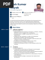 Asish KumarNayak Resume