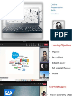 Online Presentation Skills Module by Thought Process