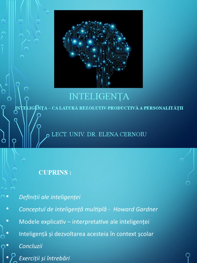 2 - Inteligenta | PDF