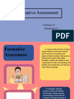 Formative Assessment AOP