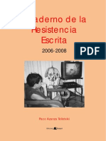 Cuaderno de la Resistencia Escrita (2006-2008, versión digital definitiva)