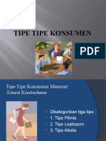 Tipe Tipe Konsumen