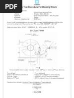 Mooring Winch Brake Rendering Testing Guide | PDF | Ships | Brake