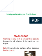 Safety Guidelines for Working on Fragile Roofs and at Heights