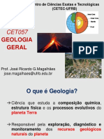 1- Introdução à Geologia