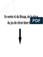 En Vente Ici Du Bissap