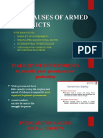 Causes of Armed Conflict