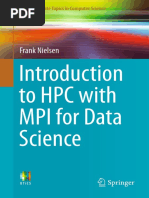 To HPC With MPI For Data Science: Frank Nielsen