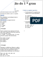 Resumo Matemática