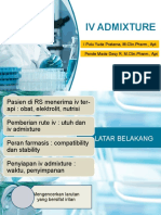 3. IV Admixture