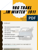 Georg Trakl Im Winter-lavinia Stan