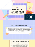 Hiphop Dance History