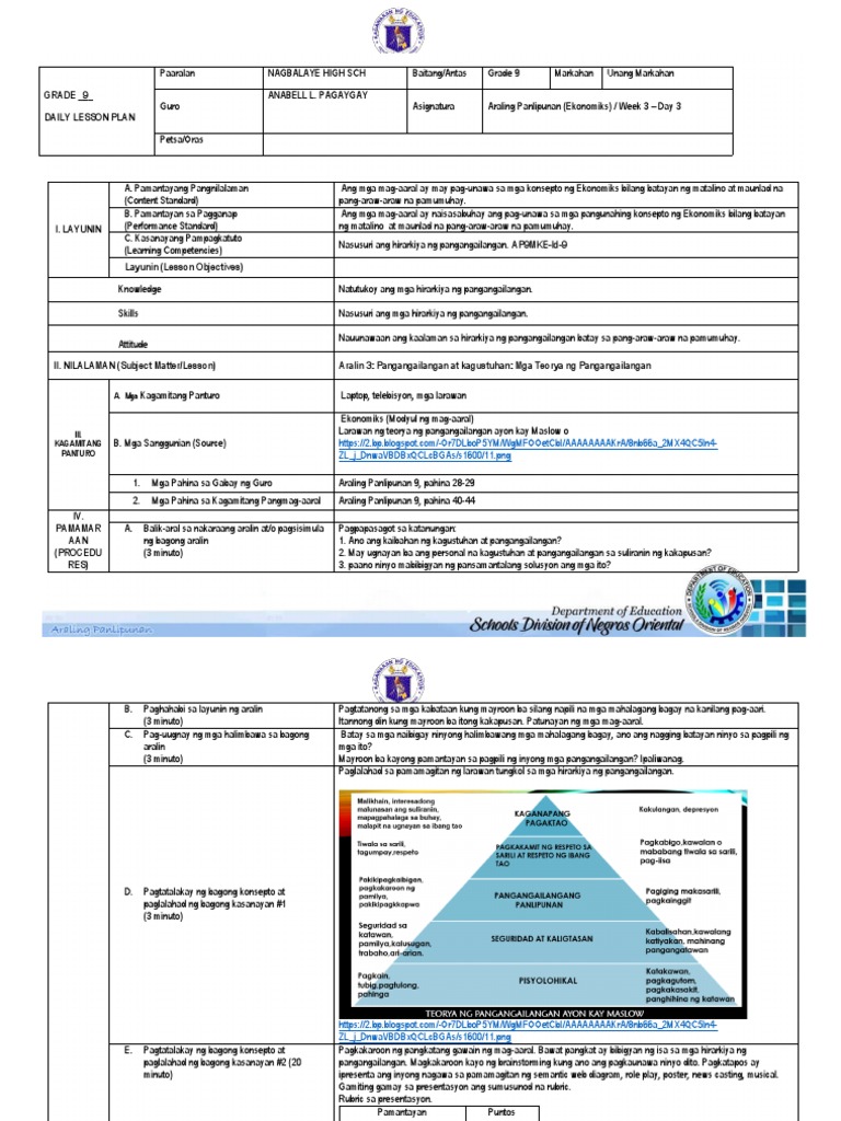 MELC - Week 4 | PDF