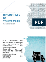 Desviacion de Temperatura