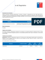 Proyecto de Diagnóstico Ambulatorio (DAM) (Seguimiento)