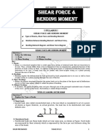 2 - Shear Force & Bending Moment - 30-12-21