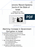 Invalid Electronic Record Systems in The Courts of The State of Israel
