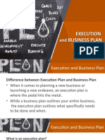 Execution and Business Plan