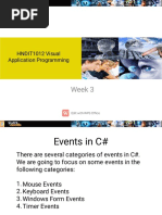 Week 3: HNDIT1012 Visual Application Programming