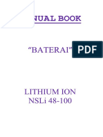 Buku Manual Baterai Lithium Ion Nipress NSLi 48-100