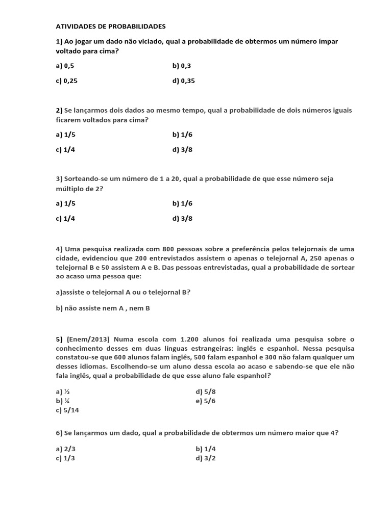 Questão de Probabilidade - João possui um pote com balas coloridas