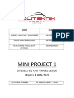 Jig Report Mini Project 1 - Dtp5b (f1026) (f1020) (f1004)