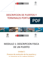 Descripcion de Puertos y Terminales Portuarios Módulo I