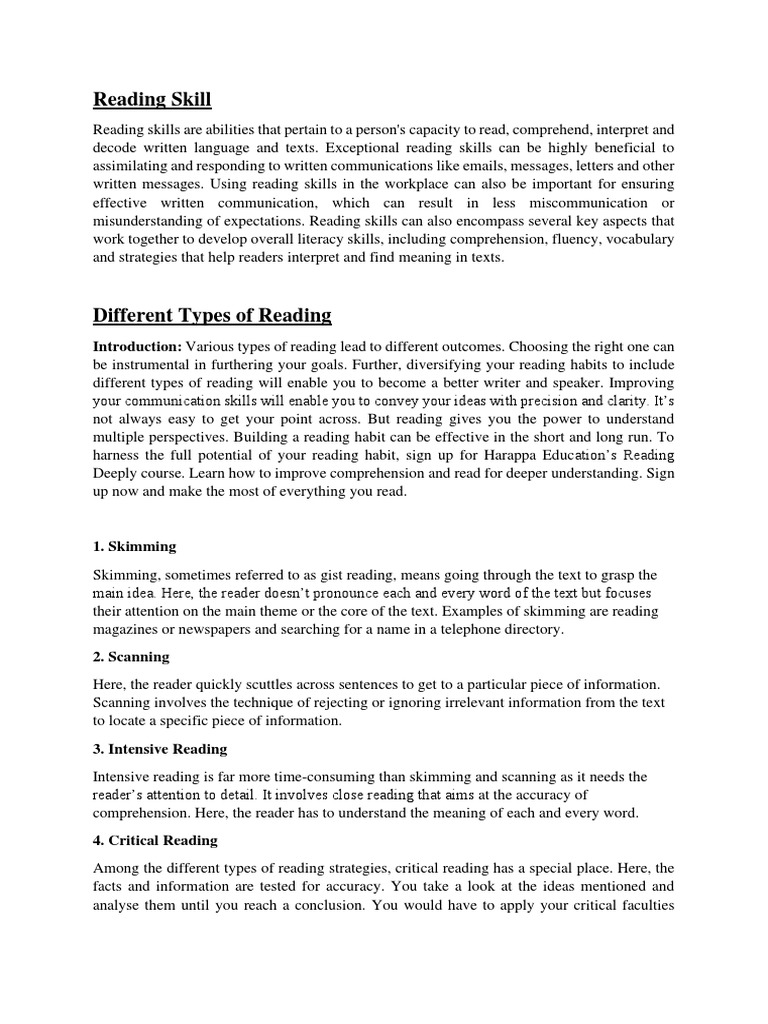 Module - I Sem-3 | PDF | Reading Comprehension | Applied Psychology