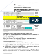 CALENDÃ RIO DE PROVAS 2Âº TRI - 6Âº e 7Âº anos 2022