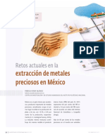 Retos Actuales en La: Extracción de Metales Preciosos en México