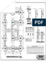 E-03 Plano de Cimientaciones - S.S.H.H. Tipo I (B)