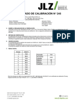 Certificado de Calibracion Escleremetro