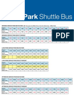 Bus Timetable A4