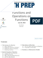 MATH PREP M2 Functions and Operations (Track B)