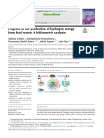 Progress in Hydrogen Energy From Food Waste - ¡¡¡¡¡¡A Bibliometric Analysys!!!!!!