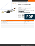 Malacate de 4 Toneladas, Truper: CÓDIGO: 14727 CLAVE: MAL-4