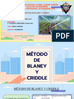 MÉTODO DE BLANEY Y CRIDDLE