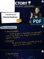 Chemical Equilibrium - Classnotes