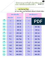 ข้อสอบภาษาไทย ป.1 week1 2 3.07.65