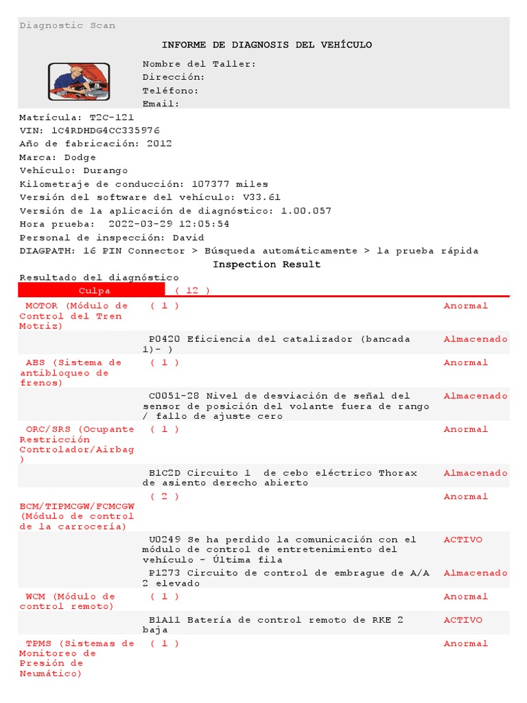 Dodge (DTC) t2c 121 PDF Sistema de freno antibloqueo Vehículos