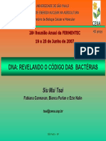 Tema 11 - DNA Revelando o Codigo Das Bacterias
