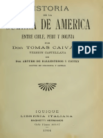 Tomas Caivano - Historia de La Guerra de America Entre Perú, Chile y Bolivia (Vol II)