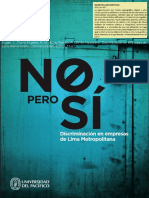 Discriminación en empresas de Lima: estudio de caso